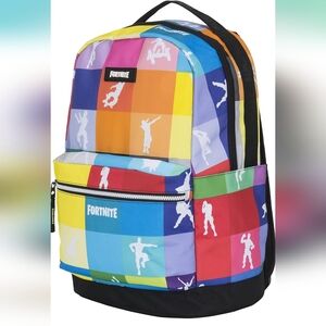 NWT FORTNITE  Unisex Multiplier Backpack Multicolor
